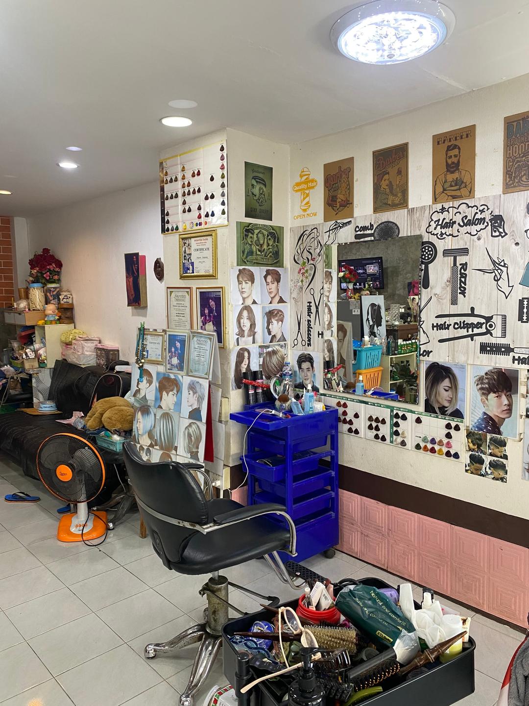 ร้านเสริมสวยใกล้มหาลัยบูรพา ชายหญิง ตัดสระสั่งได้